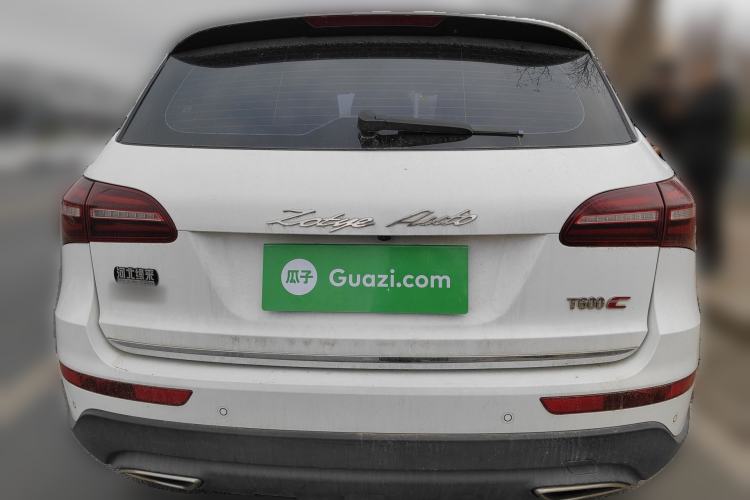 Used Zotye T600 Coupe 2017 1.5T Automatic Luxury Model Rear