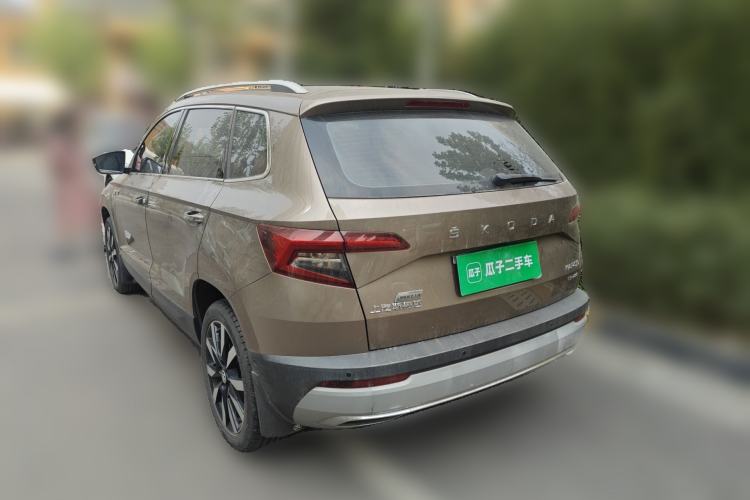 Used Skoda Karoq 2020 TSI280 Luxury Smart Edition China VI Standard Rear Left 45 Deg