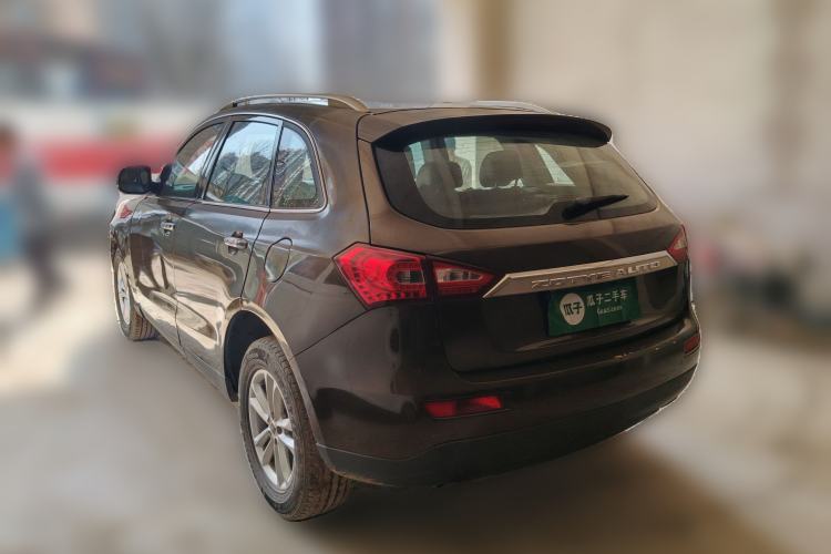 Used Zotye T600 2015 1.5T Manual Luxury Model Rear Left 45 Deg
