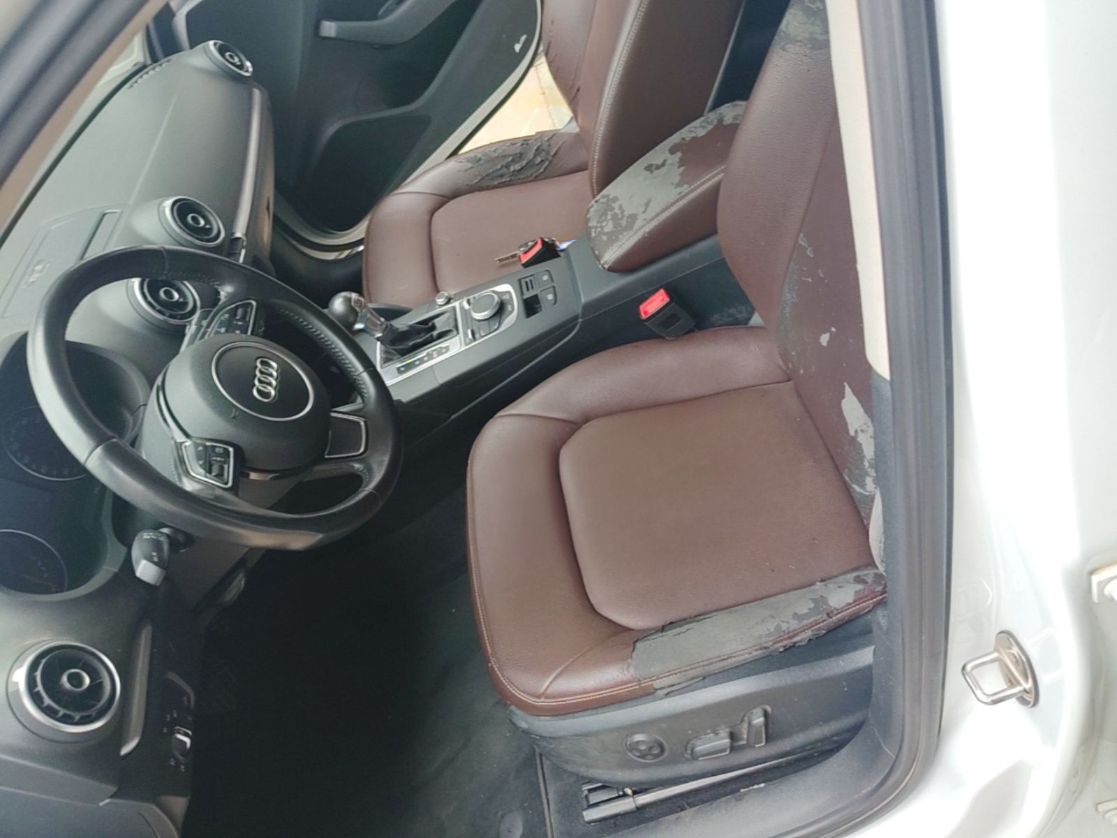 Avant de la voiture