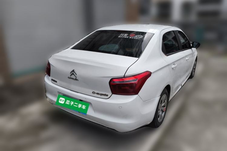 Used Citroen Elysee 2016 1.6L Manual Fashion Edition Rear Right 45 Deg