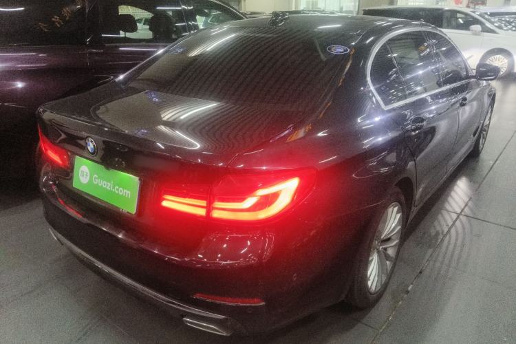 Used BMW 5 Series 2020 530Li Luxury Edition Premium Package Rear Right 45 Deg