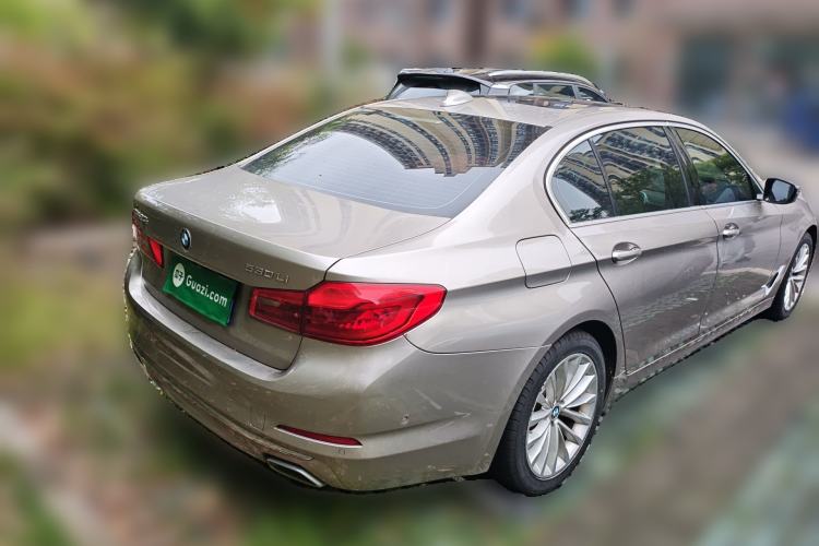 Used BMW 5 Series 2019 Facelifted 530Li Leading Edition Luxury Package Rear Right 45 Deg