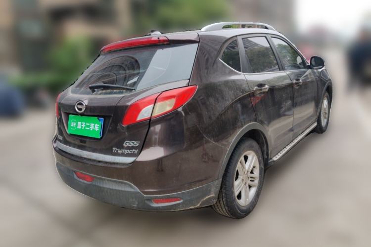 Used GAC Trumpchi GS5 2014 2.0L Automatic Two-Wheel Drive Anniversary Value Edition Rear Right 45 Deg