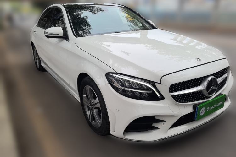 Used Mercedes-Benz C-Class 2021 C 260 L Sport Edition Front Right 45 Deg