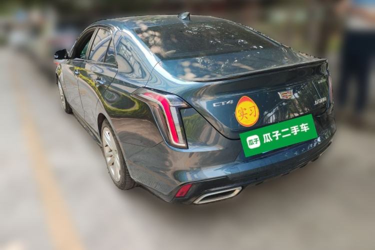 Used Cadillac CT4 2021 28T Fashion Edition Rear Left 45 Deg