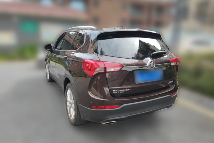 Used Buick Envision 2018 28T Four-Wheel Drive Elite Version Rear Left 45 Deg