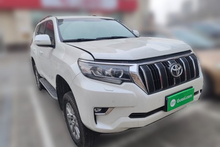 Used Toyota Prado 2018 3.5L Automatic TX-L NAVI with Rear-Mounted Spare Tire Front Right 45 Deg