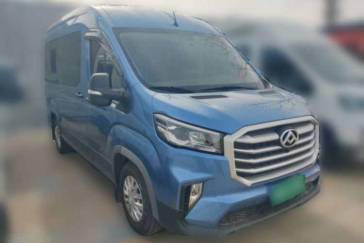 Used SAIC MAXUS Xintu V90 2022 2.0T AMT Yunjie Front-Wheel-Drive Long Wheelbase High-Roof Single-Tire Rear 7-Seater
