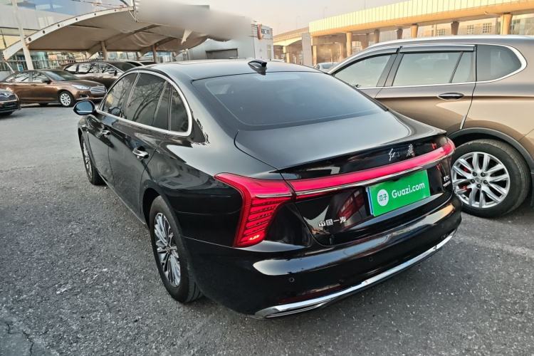 Used Hongqi H5 2023 2.0T Automatic Smart Connect Flagship Edition Rear Left 45 Deg