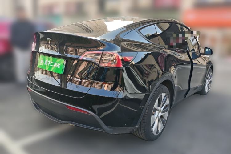 Used Tesla Model Y 2022 Rear-Wheel-Drive Version Rear Right 45 Deg