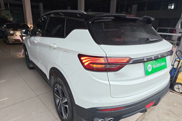 Used Geely Auto Coolray 2021 1.4T DCT Diamond Edition Rear Left 45 Deg