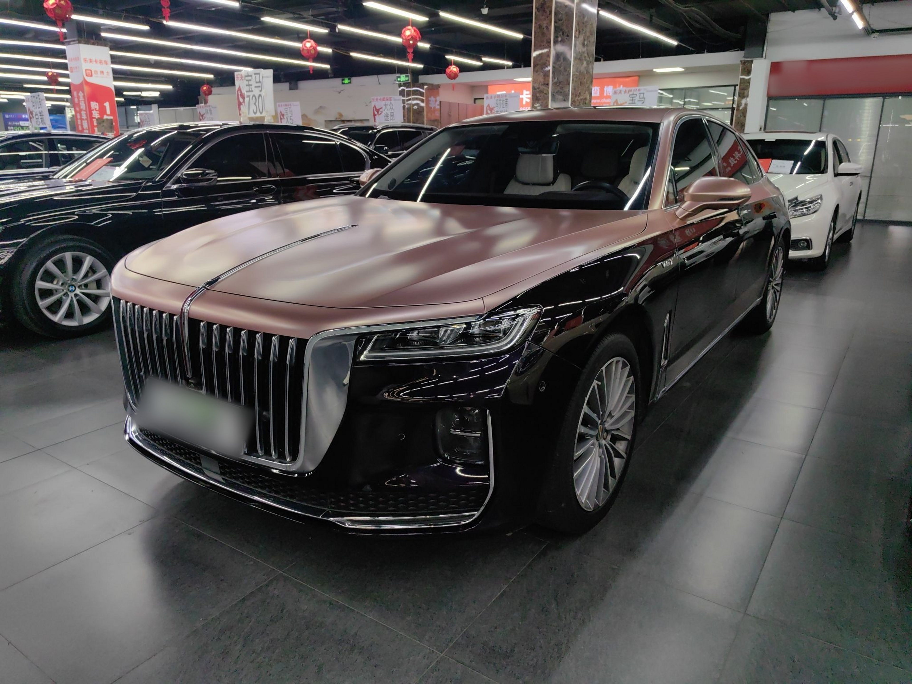 تحت مقدمة السيارة