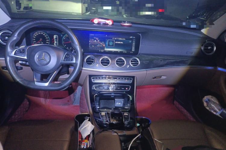 Used Mercedes-Benz E-Class 2017 E 300 L Sporty and Stylish Model Center Console