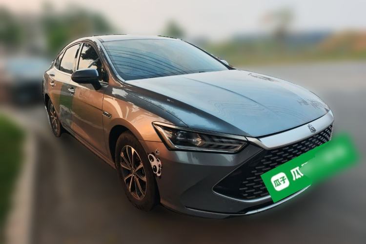 Used BYD Qin PLUS 2023 Champion Edition DM-i 55KM Leading Model Front Right 45 Deg