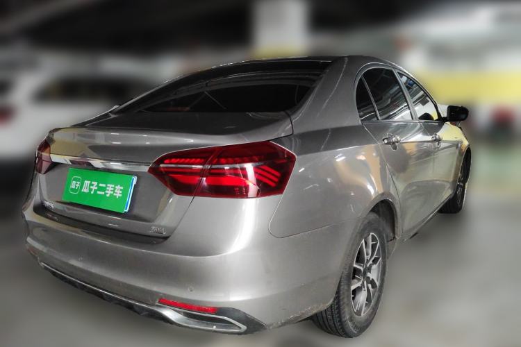 Used Geely Auto Emgrand 2019 Leading Edition 1.5L CVT Luxury Model China VI Standard Rear Right 45 Deg