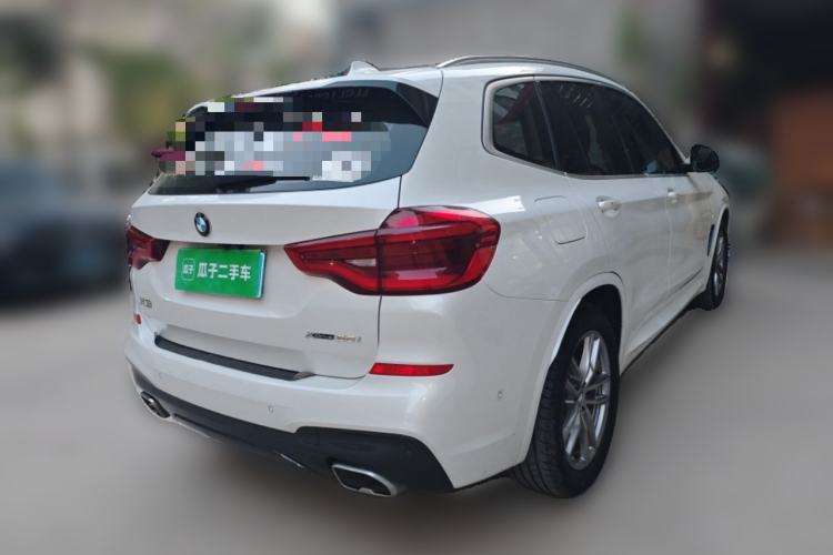 Used BMW X3 2020 xDrive25i M Sport Package Rear Right 45 Deg