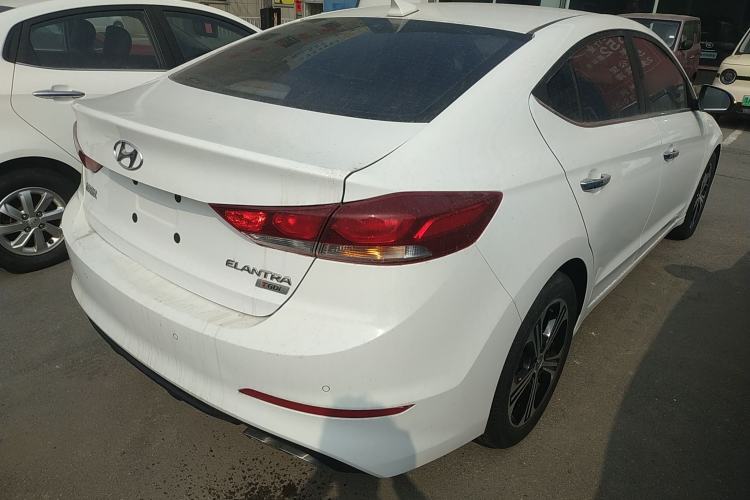 Used Hyundai Elantra (6th Generation / Lingdong) 2018 1.4T Dual-Clutch Xuan Dong · Dynamic Edition Rear Right 45 Deg