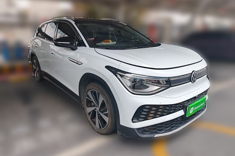 Used Volkswagen ID.6 X 2021 Revised Version Pure+ Long-Range Edition Front Right 45 Deg