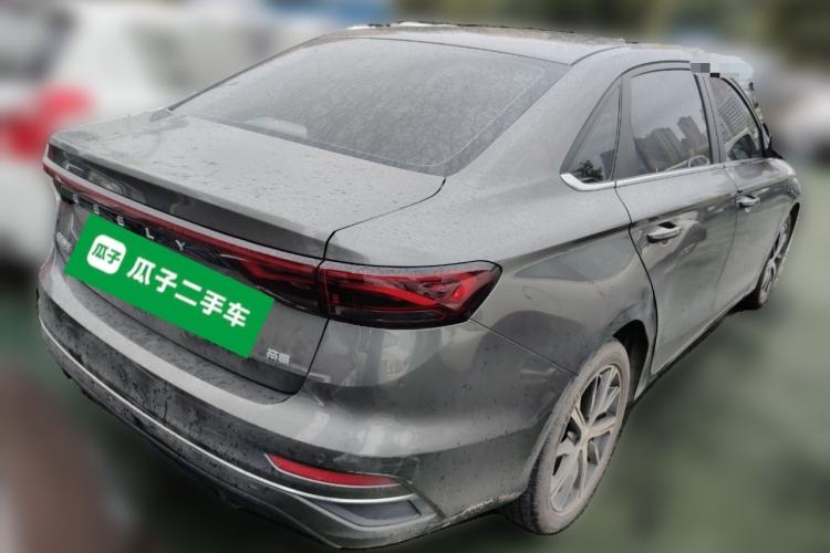 Used Geely Auto Emgrand 2022 4th Generation 1.5L CVT Flagship Model Rear Right 45 Deg