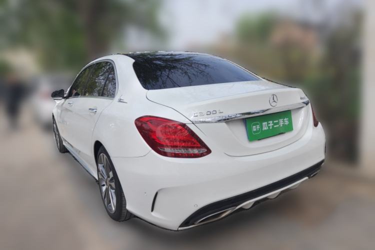 Used Mercedes-Benz C-Class 2015 C 200 L 4MATIC Sport Edition Rear Left 45 Deg