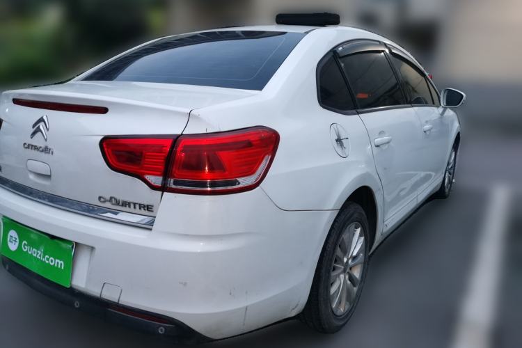 Used Citroen C-Quatre 2013 Sedan 1.6L Manual - Prestige Model Rear Right 45 Deg