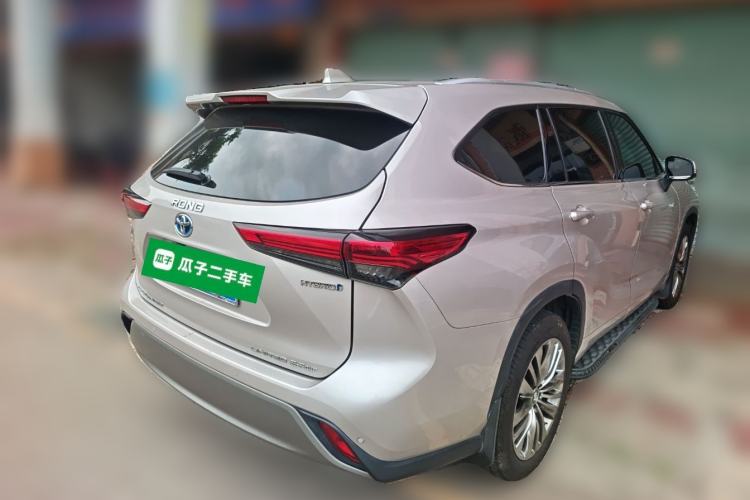 Used Toyota Highlander 2022 Dual-Engine 2.5L Four-Wheel Drive Supreme Edition 7-Seater Rear Right 45 Deg