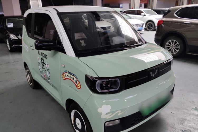 Used Wuling Hongguang MINIEV 2022 Macaron Premium Model – Lithium Iron Phosphate Front Right 45 Deg