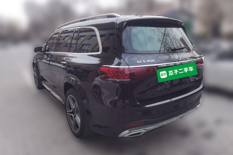 Used Mercedes-Benz GLS 2023 GLS 450 4MATIC Stylish Model Rear Left 45 Deg