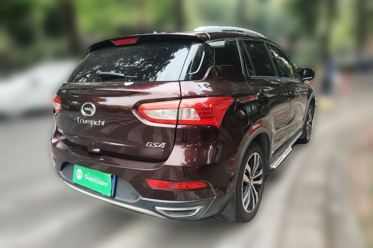 Used GAC Trumpchi GS4 2017 235T Automatic Two-Wheel Drive Luxury Smart Connectivity Version Rear Right 45 Deg