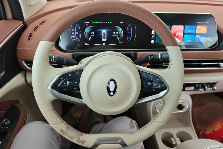 Used ORA Good Cat 2023 401 km Standard Range Luxury Version Lithium Iron Phosphate Steering Wheel