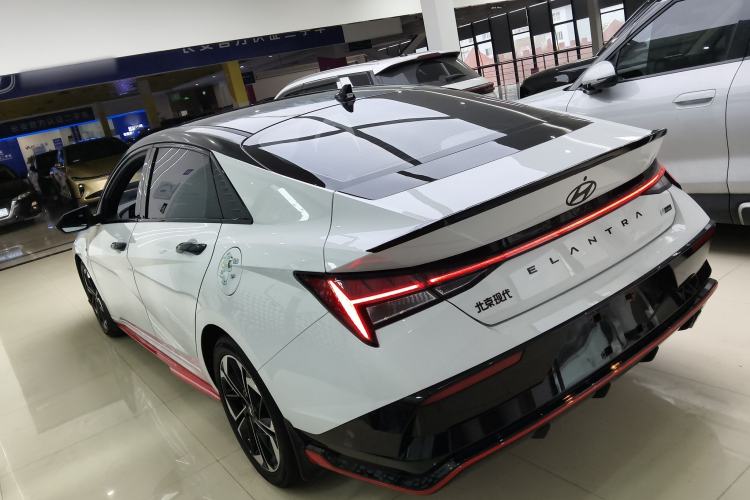 Used Hyundai Elantra 2023 240TGDi DCT N Line GLX Elite Edition Rear Left 45 Deg