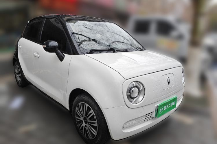 Used ORA Black Cat 2022 301km "Cute Pet" Version – Lithium Iron Phosphate Front Right 45 Deg