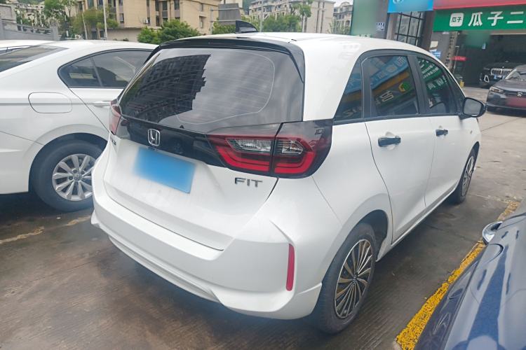 Used Honda Fit 2021 1.5L CVT Trendy Edition Rear Right 45 Deg