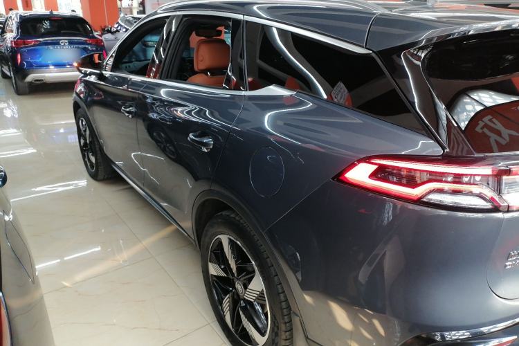 Used BYD Tang New Energy 2023 DM-i Champion Edition 112KM Prestige Model Rear Left 45 Deg