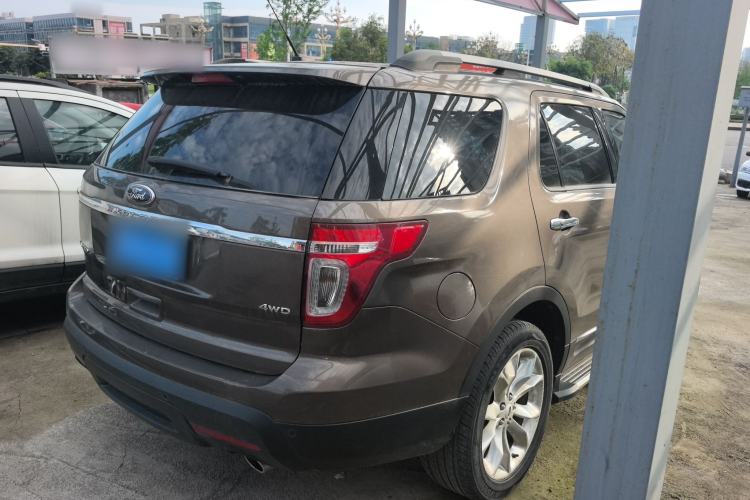 Used Ford Explorer 2013 3.5L Deluxe Model Rear Right 45 Deg