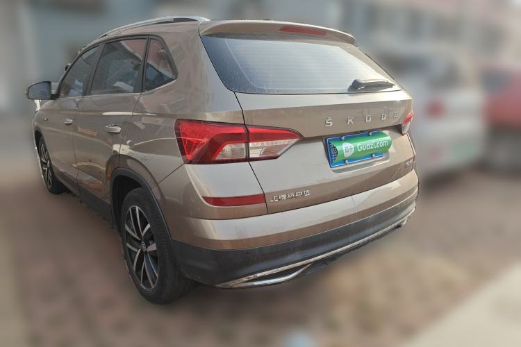 Used Skoda Kamiq 2020 1.5L Automatic Comfort Edition Rear Left 45 Deg