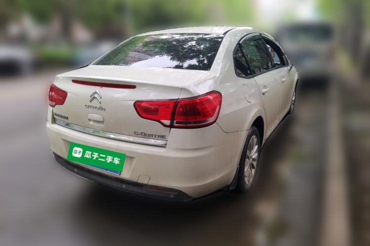 Used Citroen C-Quatre 2013 1.6L Manual Prestige CNG Model Rear Right 45 Deg