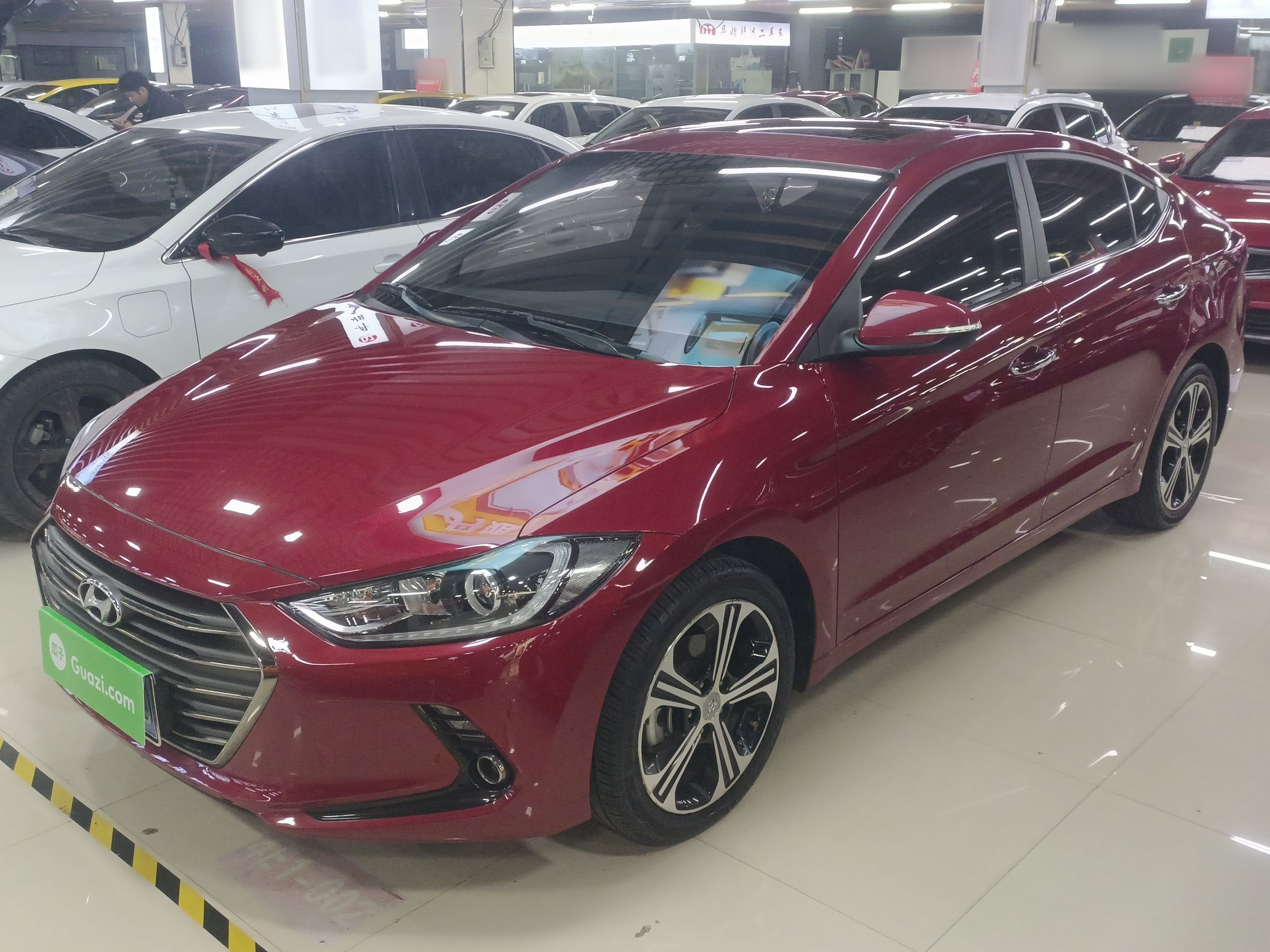 Parte inferior delantera