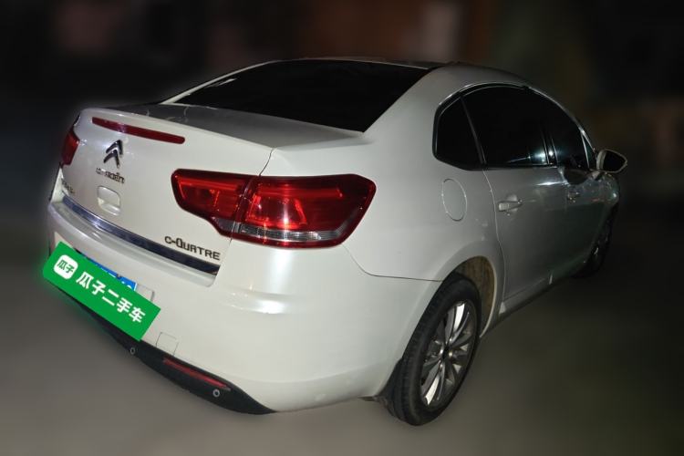 Used Citroen C-Quatre 2013 Sedan 1.6L Automatic Prestige Model Rear Right 45 Deg