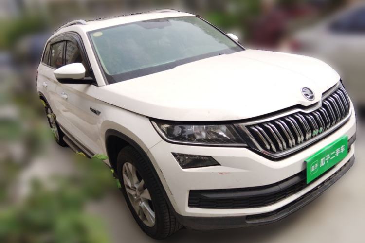 Used Skoda Kodiaq 2017 TSI330 5-Seat Two-Wheel Drive Luxury Edition Front Right 45 Deg