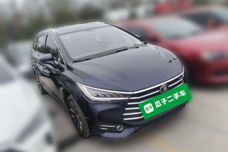 Used BYD Song MAX 2019 1.5T Automatic Smart Connect Ruiyi Sunroof Model 7 Seats China VI Standard Front Right 45 Deg