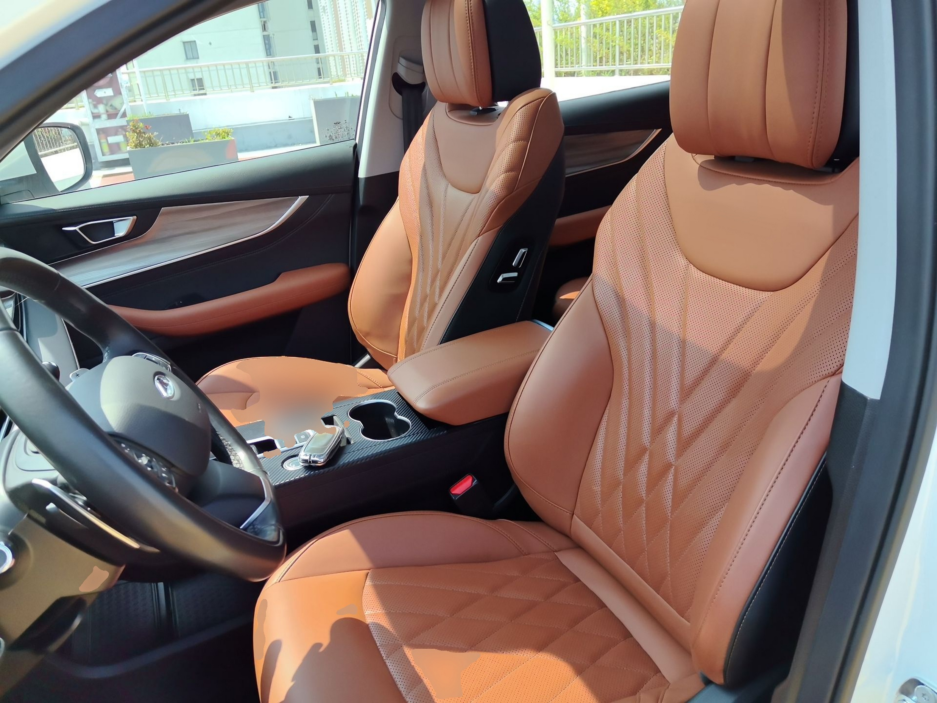 Avant de la voiture