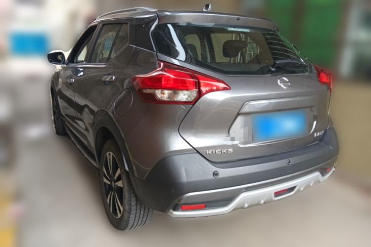 Used Nissan Kicks 2021 1.5L XV CVT Smart Connect Luxury Edition Rear Left 45 Deg