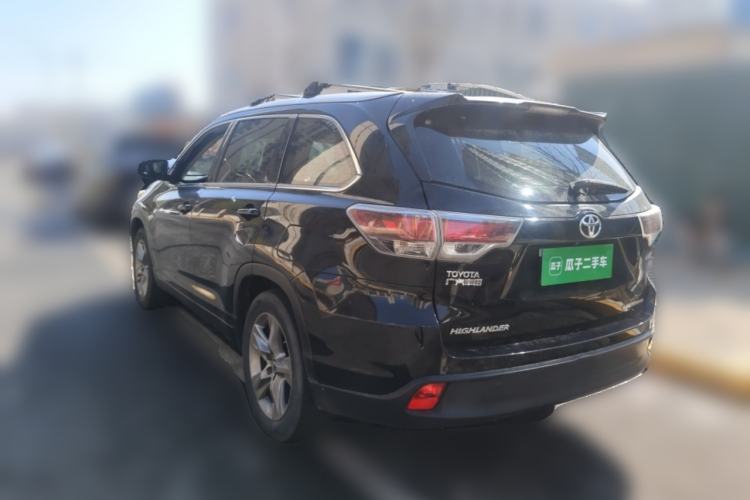 Used Toyota Highlander 2017 2.0T Four-Wheel Drive Ultimate Edition 7 Seats Rear Left 45 Deg