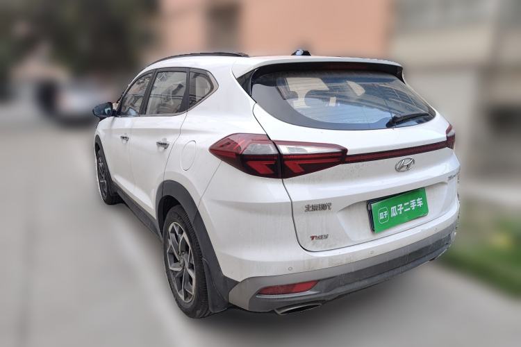 Used Hyundai Tucson 2019 280TGDi Dual-Clutch Two-Wheel Drive Fashion Edition China V Standard Rear Left 45 Deg