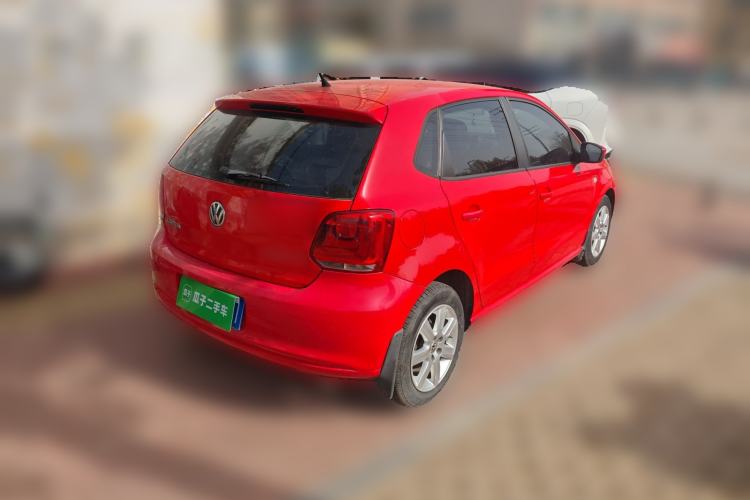 Used Volkswagen Polo 2013 1.6L Automatic Comfort Edition Rear Right 45 Deg