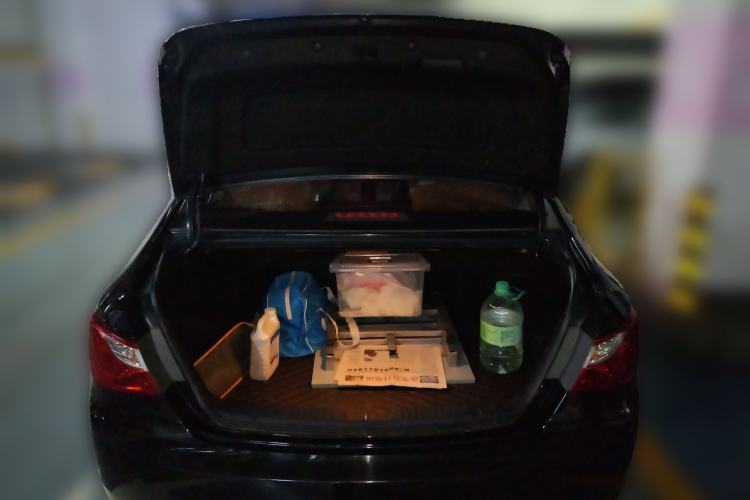 Used Hyundai Sonata 2014 2.0L Automatic Luxury Edition Trunk