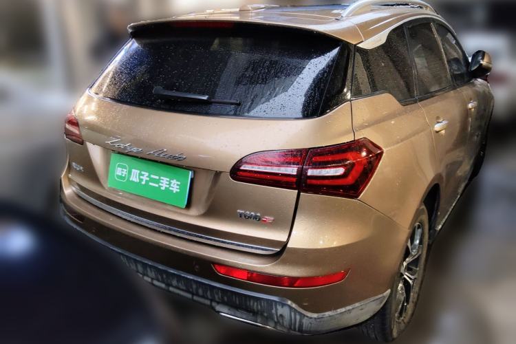 Used Zotye T600 Coupe 2017 1.5T Automatic Luxury Model Rear Right 45 Deg