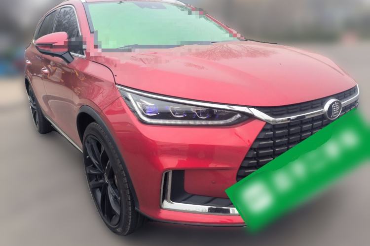 Used BYD Tang New Energy 2019 EV600D Four-Wheel Drive Smart Connectivity Leading Model Front Right 45 Deg